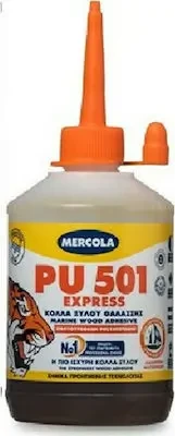 Mercola Pu 501 Express Πολυουρεθανική Ξυλόκολλα Καφέ 175gr