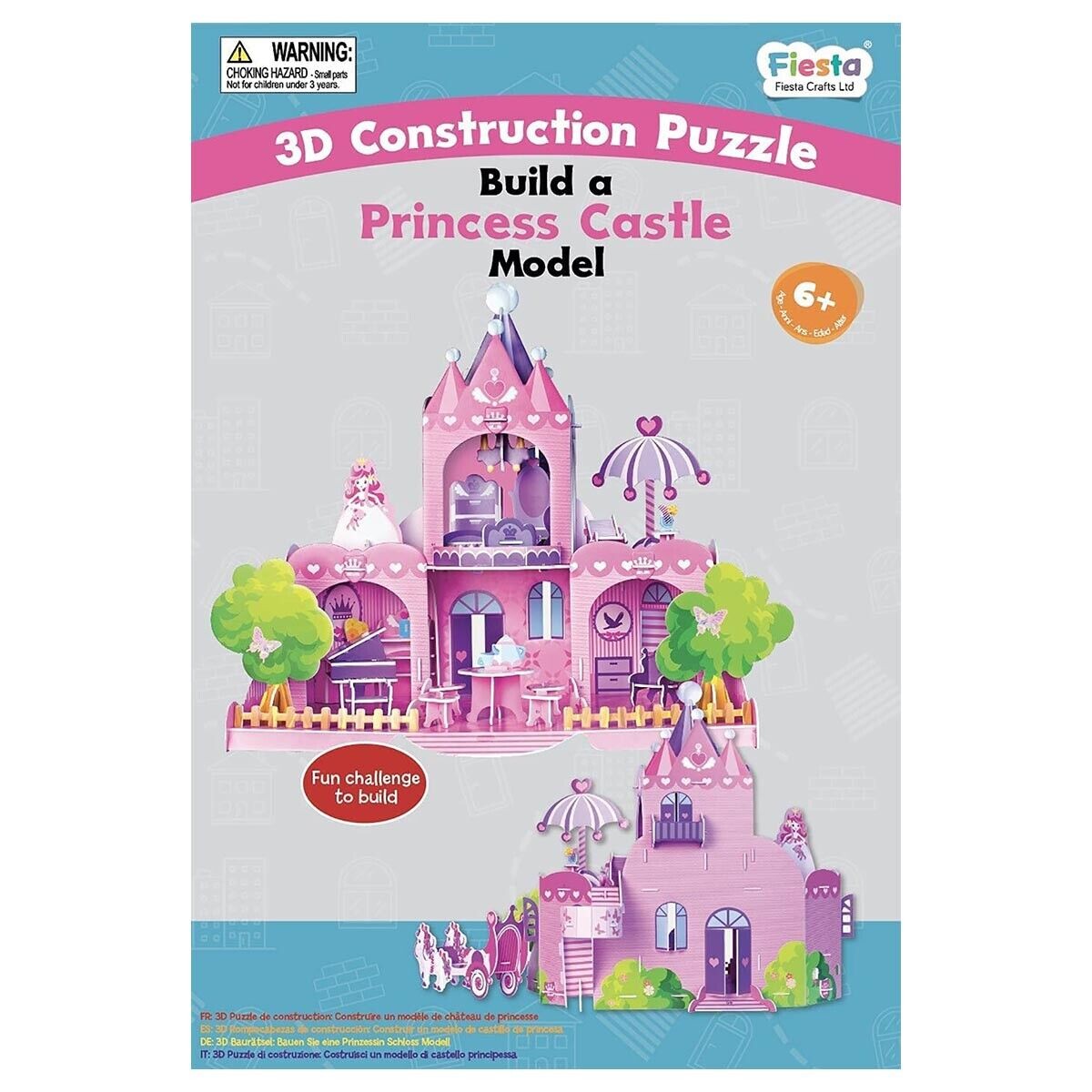 Κατασκευή 3D Construction Craft Princess Castle, Fiesta