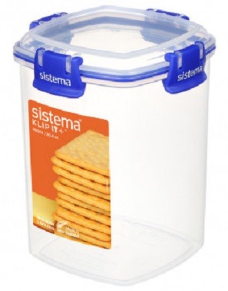 Δοχείο Τροφίμων 900ml Klip It Plus Cracker, Sistema