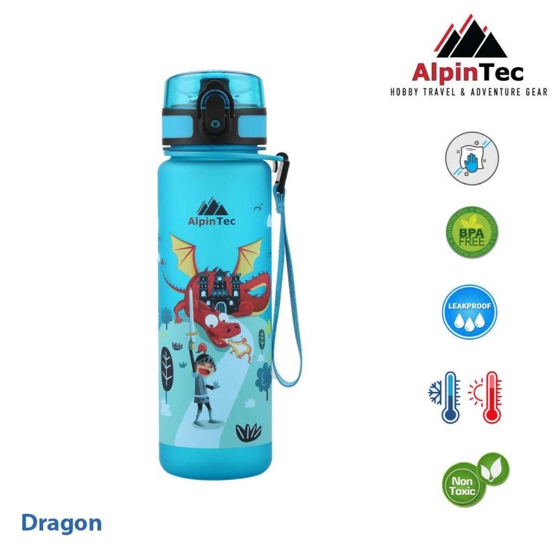 Παγούρι Aqua Dragon 500ml με στόμιο BPA Free, Alpin Tec