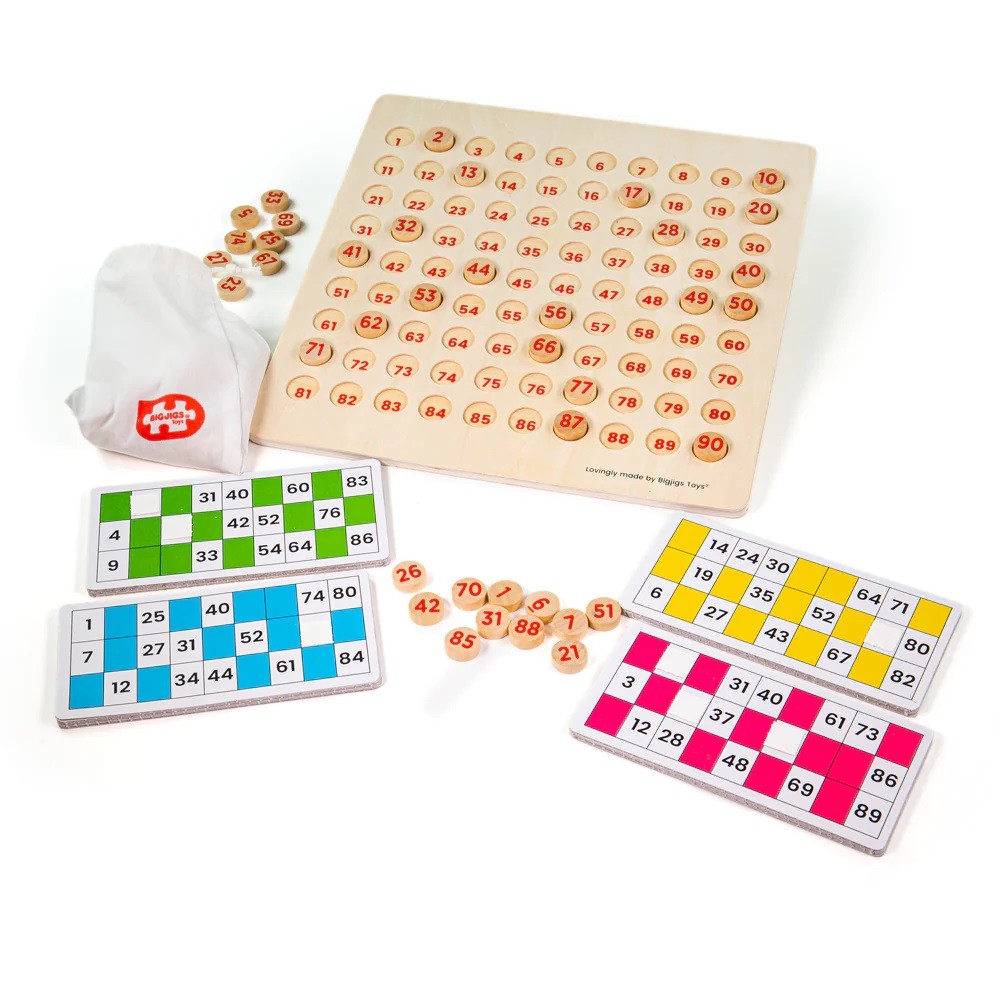 Ξύλινο Παραδοσιακό Bingo, BIGJIGS