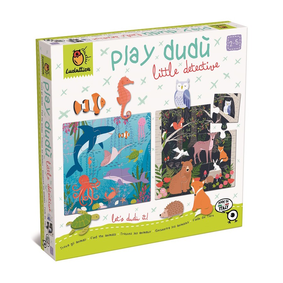 Εκπαιδευτικό Παιχνίδι Play Dudu Βρες τα ζωάκια, Ludattica