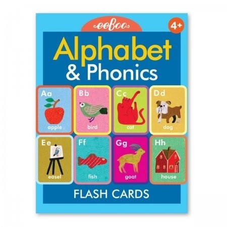 Εκπαιδευτικές Κάρτες Flash Alphabet και Phonics, eeboo