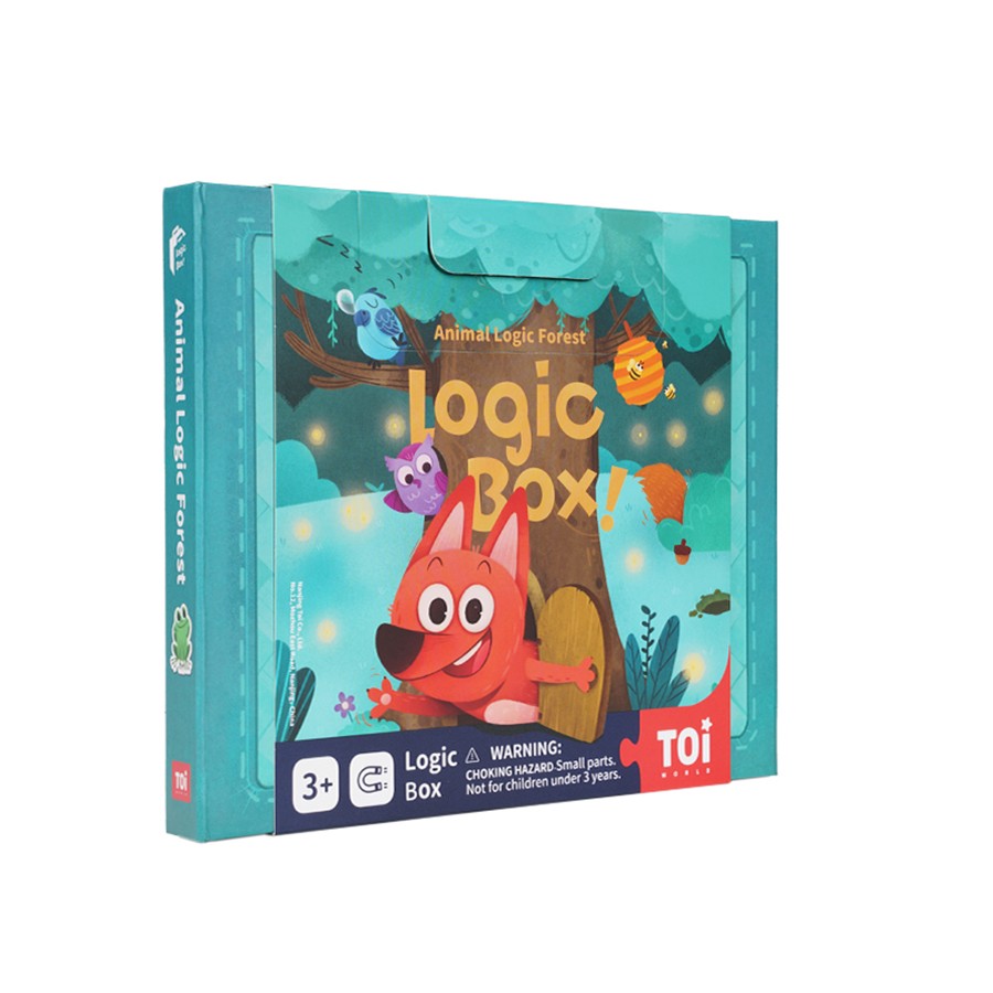 Επιτραπέζιο Παιχνίδι Logic Box Animal Logic Forest, Toi World