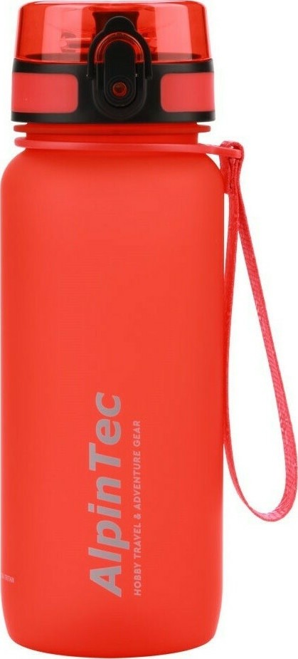 Παγούρι Πορτοκαλί 650ml με στόμιο BPA Free, Alpin Tec