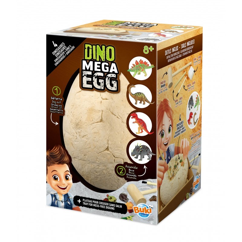 Αυγό Δεινόσαυρου Γίγας Dino Mega, Buki France