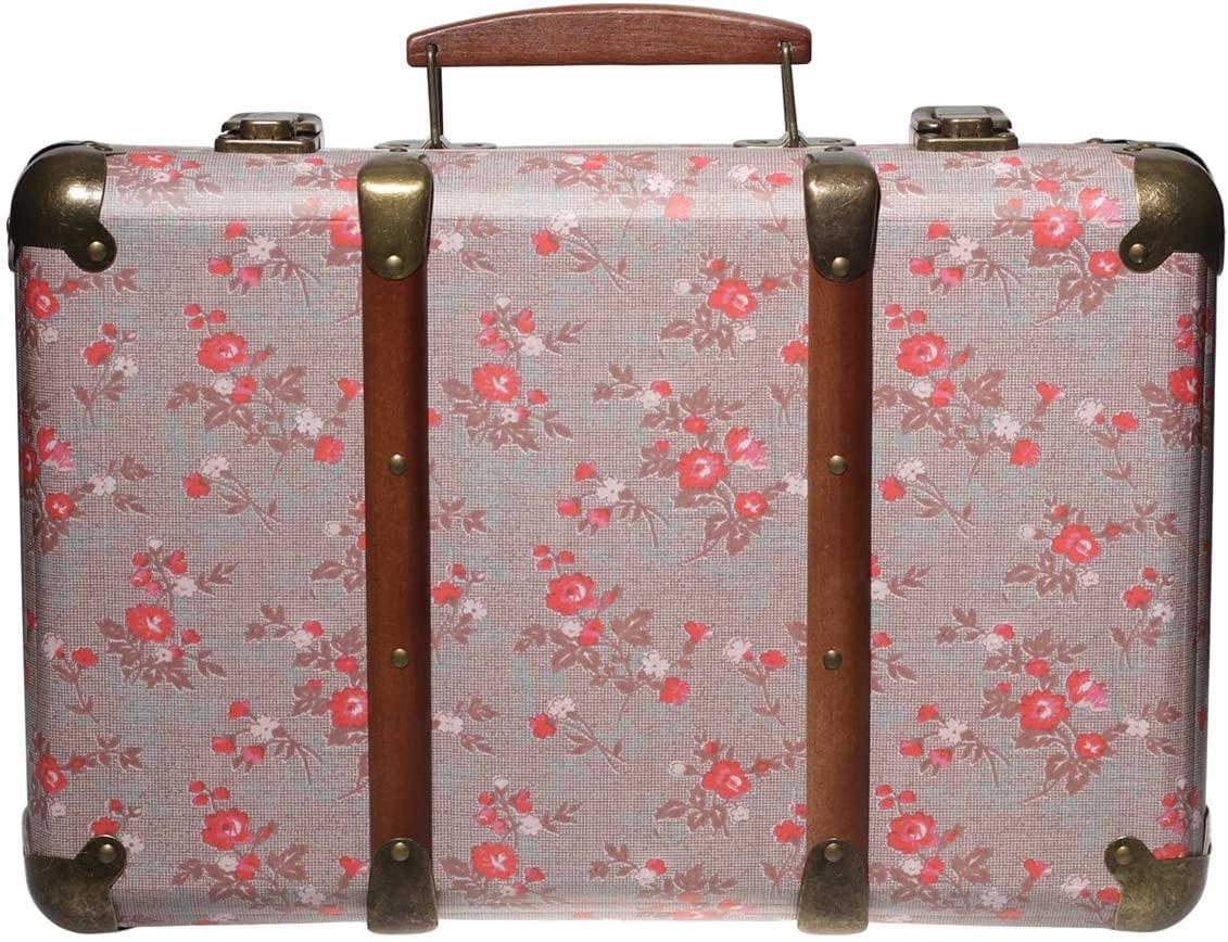 Βαλίτσα Αποθήκευσης Vintage Floral Suitcase Florence, Sass & Belle