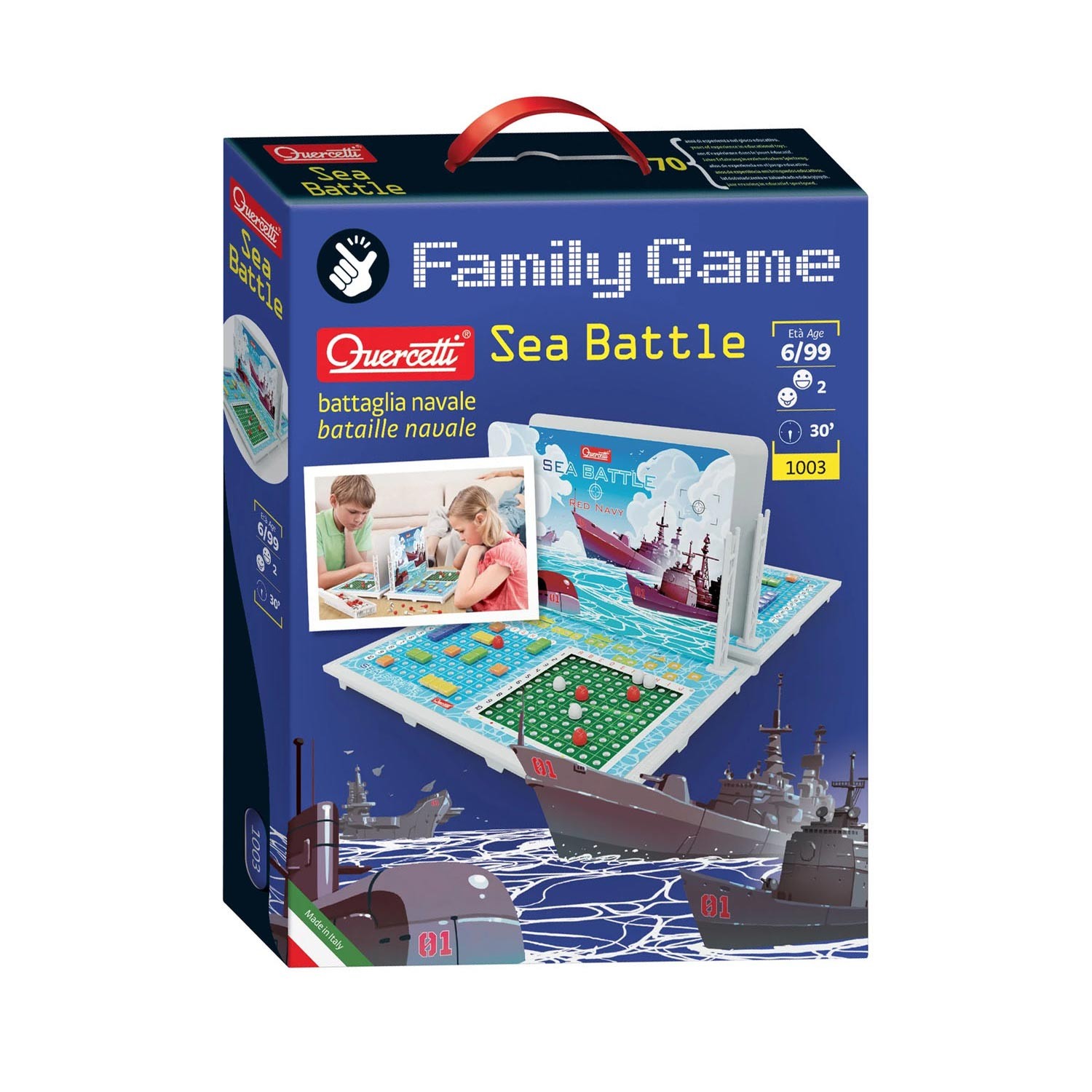 Παιχνίδι Επιτραπέζιο Ναυμαχία Sea Battle, Quercetti