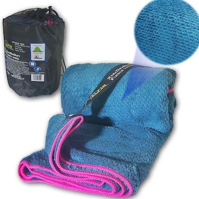 Πετσέτα XtraDrySoft Fleece Microfiber Pink 150x75mm, Alpin