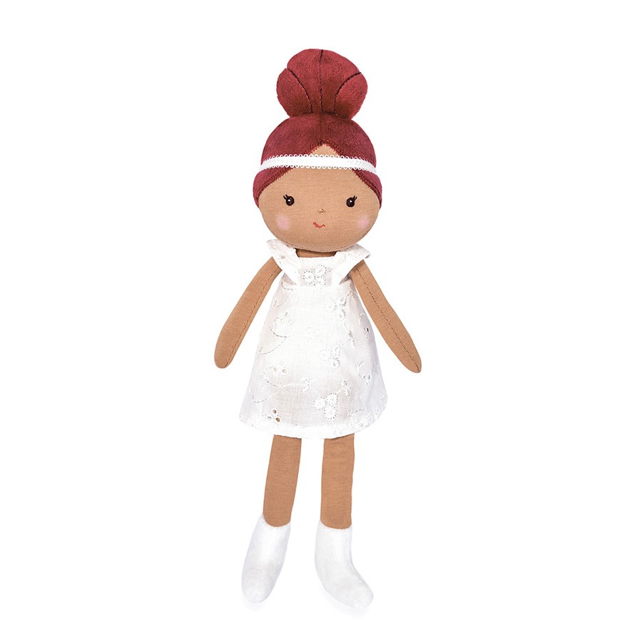 Κούκλα Πάνινη Λευκό Φόρεμα Best Friends 25 cm, Jolijou