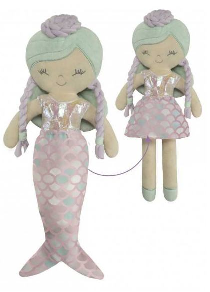 Πάνινη Κούκλα 36cm Ocean Fantasy, DeCuevas