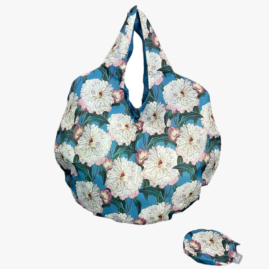 Τσάντα Στρογγυλή Shopper XL Easy Bag Peony, CEDON