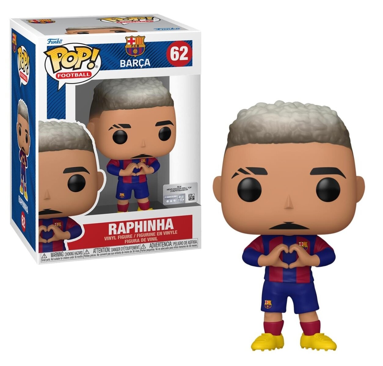 Φιγούρα Raphinha Barcelona Funko Pop! Football 62